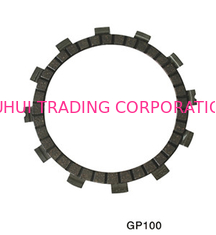 Oil resistance motorcycle parts clutch friction plates with 12 teeth GP100