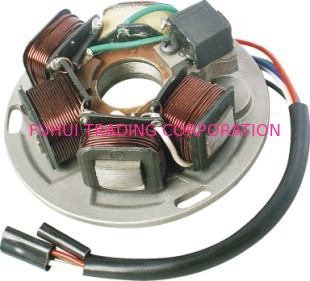 Various hardness and surface treatment spare Motorcycle parts Magneto Coil with 5 pole